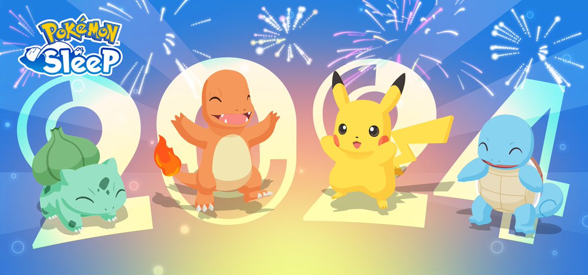 Serebii Update: The Pokémon Sleep New Years event is rolling out globally. Runs from January 1st 04:00 local time to January 8th 03:59 local time. Details @ serebii.net/pokemonsleep/e…