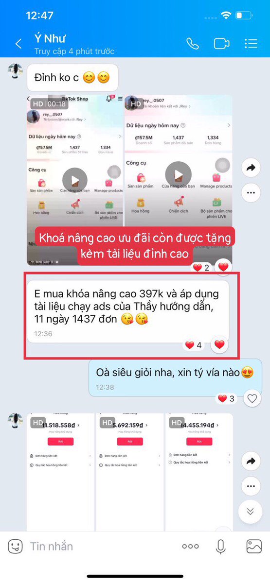 BaSond5249's tweet photo. Hanhanh_𝒉𝒐̂̃ 𝒕𝒓𝒐̛̣ 𝒙𝒂̂𝒚 𝒌𝒆̂𝒏𝒉 𝑻𝒊𝒌𝒕𝒐𝒌 𝒕𝒂̣𝒐 𝒕𝒉𝒖 𝒏𝒉𝒂̣̂𝒑 𝒕𝒉𝒖̣ đ𝒐̣̂𝒏𝒈!

#tiktokshop #kiemtientainha #kiemtientiktokshop #kiemtienonline #Affilatemarketting #mebimsua #sinhvien
#congdong #nhomkiemvieclamonline
#hoimebimkiemthemthunhap https://t.co/lPA3NruOJf