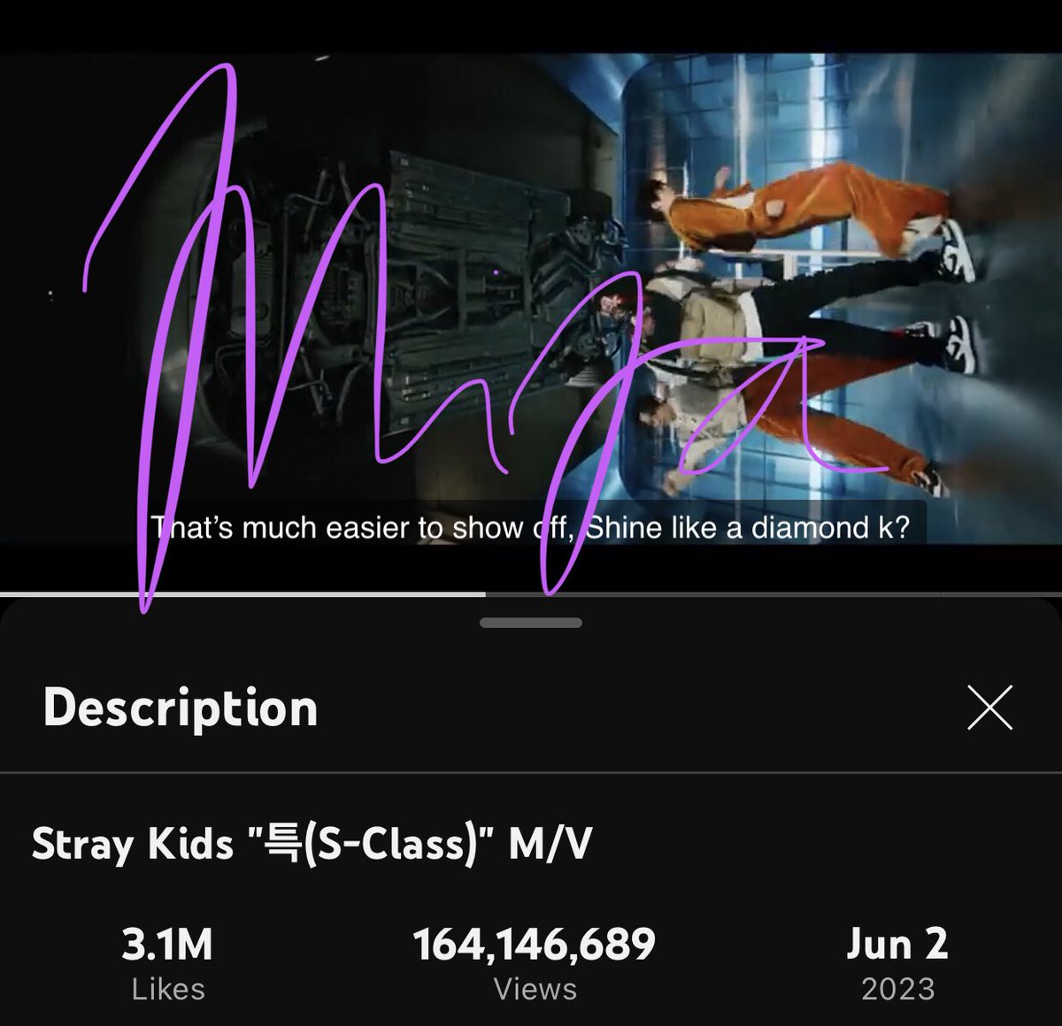catjungsu's tweet photo. STAYS LETS KEEP STREAMING 
#S_ClassToTheStars #LALALALA_Recomeback #StrayKids https://t.co/YfLQELBU52