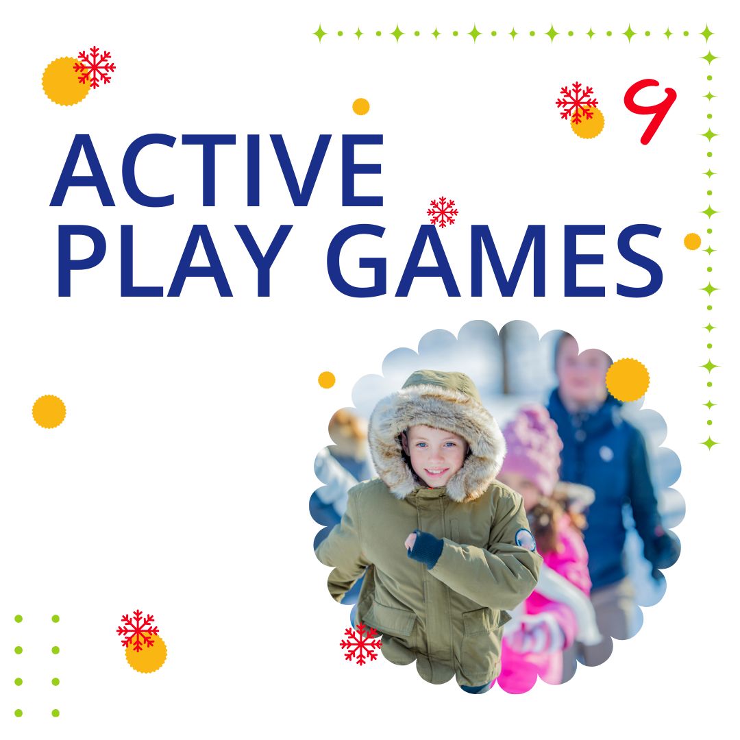 PlayScotland's tweet photo. Day 9 of our #12daysofplay: #activeplaygames! Our resource has so many ideas for active games, all of which can be played in the park or garden 🌳 Get out the winter woollies and take a look at the 🔗 for inspiration! https://t.co/IBT5aRfY0x https://t.co/UMYRJvNmFM