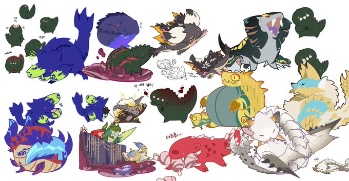 「monster pokemon (creature)」 illustration images(Latest)
