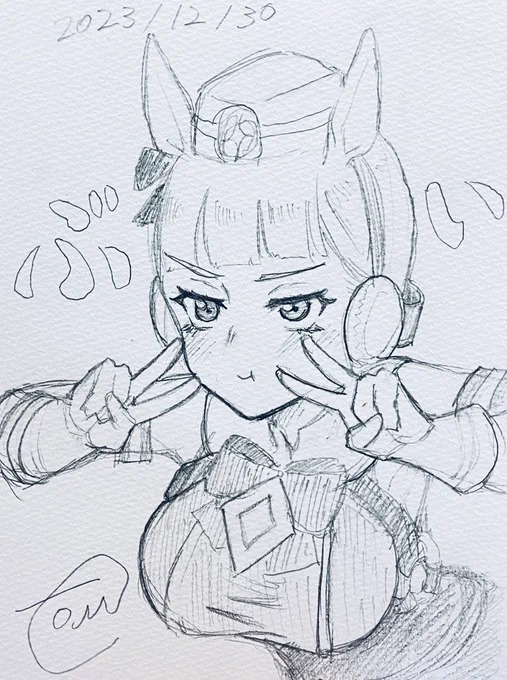 恒例コミケお絵描き 