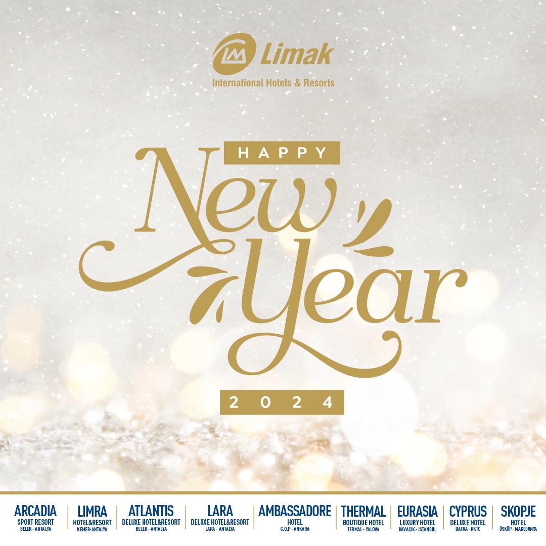 Limak_Hotels's tweet photo. Happy New Year to all our lovely guests around the world!

#warmnexcellent #limakhotels #2024 https://t.co/nupJ0bewYM