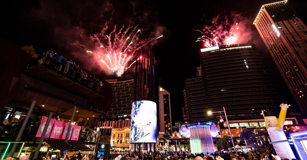 CityofPerth's tweet image. Celebrate NYE in the city with two fireworks displays this Sunday 💥

◾ New Year’s Eve Celebrations presented by Roy Hill | Elizabeth Quay | 8pm

◾ New Year’s Eve Midnight Fireworks presented by Roy Hill | Northbridge | Midnight 

More at visitperth.com
