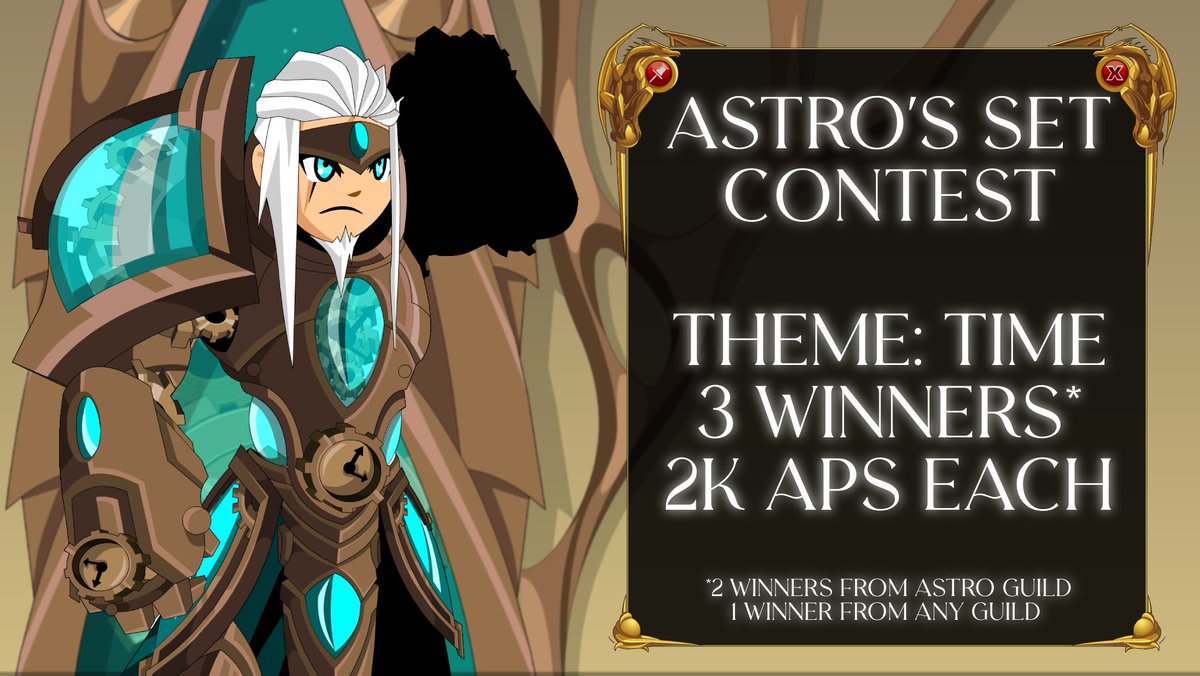 ASTRO GUILD'S FIRST EVER SET CONTEST!

Who: OPEN TO ALL
Where: discord.gg/qh4sjhtjQf
When: CONTEST ENDS ON JANUARY 7!
Rules: Check discord for more info! 
Prize: 2K APs for 3 WINNERS

And as a way of thanks,
LIKE + RT + FOLLOW 
FOR A CHANCE TO WIN
1K APs!