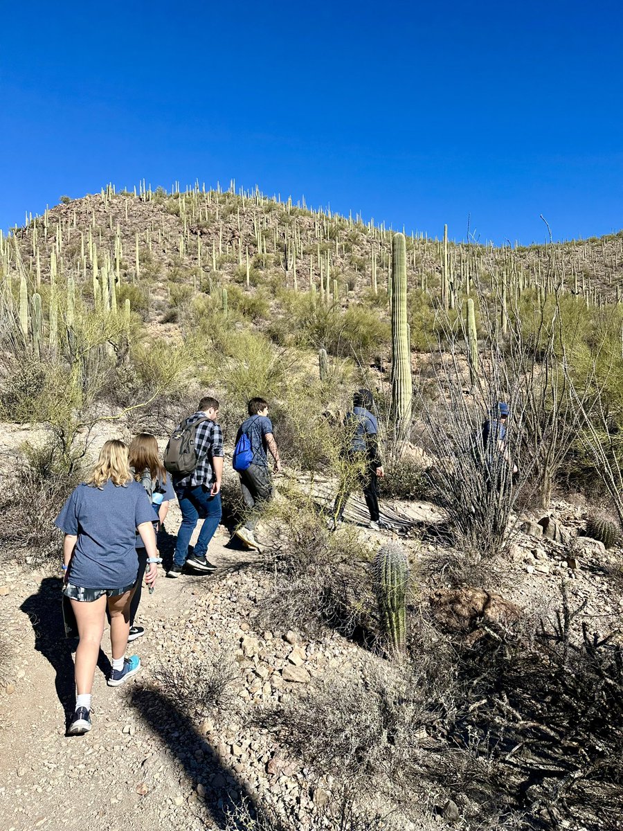 Who doesn’t love a hike? 🏜️🌵