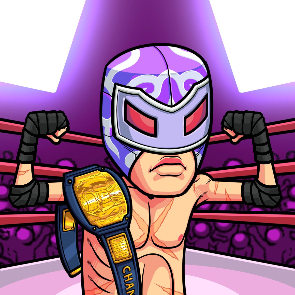 LuchasNFT's tweet photo. ¡Viva el luchador! 🎊

Conquering the ring, one match at a time. 🥊

4 WL — RT, Like and 🔔 https://t.co/NuxCx0i6hD