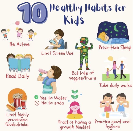 Nurturing healthy habits for a lifetime! 🌈👧👦 Instill the power of wellness in your little ones with these simple yet impactful habits. Building strong foundations for a happy, healthy future! #KidsWellness #HealthyHabitsForLife #HappyAndHealthy #ParentingGoals