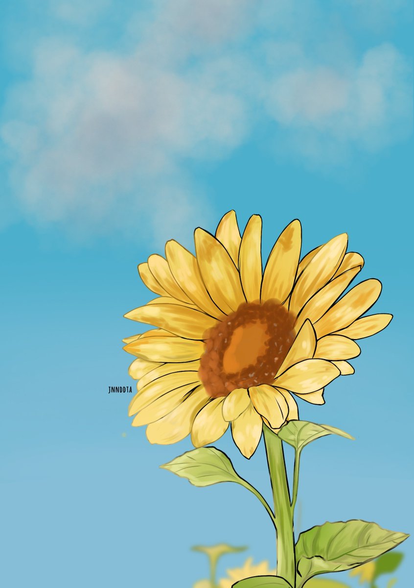 jnnddta's tweet photo. selesaiiಡ ͜ ʖ ಡ 🌻
#art #illustration #sunf https://t.co/JY69WaYrpn