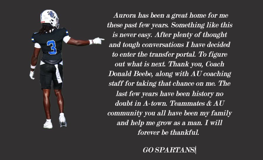 TheOnenOnlyRPJ's tweet photo. Entering the Transfer Portal

Football:
Team captain
3 year starter
Freshman of the year
All-Conference
All-region
Stats: 31 Tackles 8 PBUs 4 INTs

Track:
High Jump: 6’8ft
Triple Jump: 14.83m
Team Captain
3x National Qualifier
4x Conference Athlete of the Meet
All-Academic https://t.co/MeSAp0CGHH