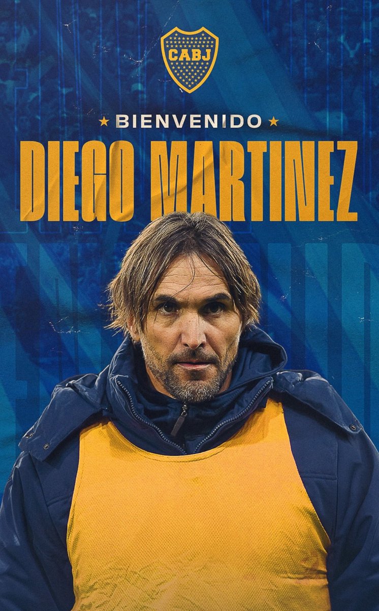 BIENVENIDO AL ÚNICO GRANDE MISTER! 

ESPEREMOS CONSEGUIR MUCHAS COSAS JUNTOS! 💙💛