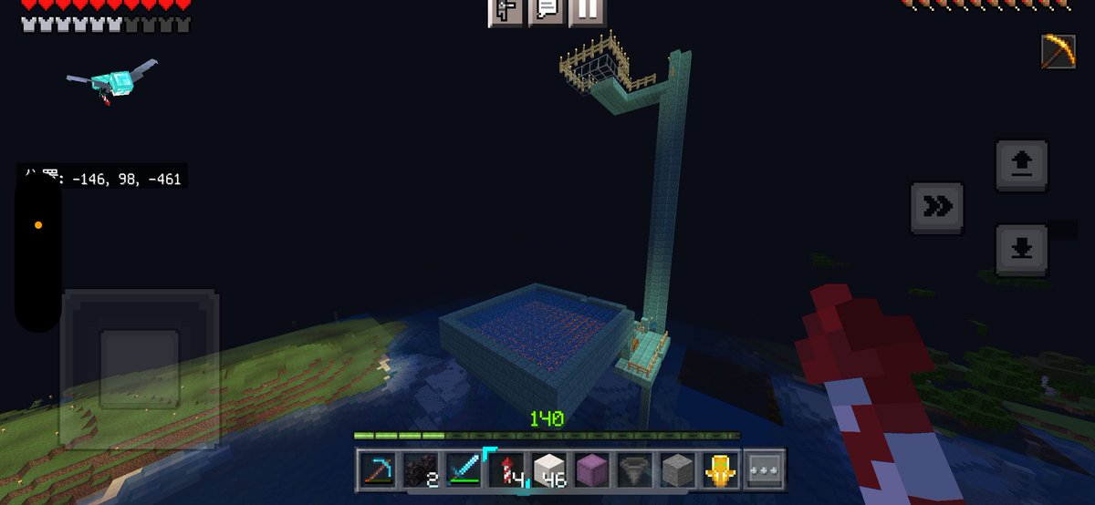moti_mine's tweet photo. イカトラップ
 #マインクラフト https://t.co/eyJwxs0Ro2