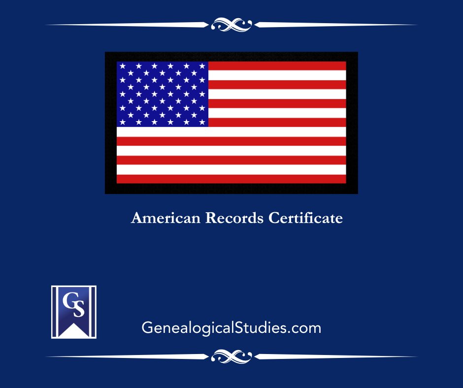 GeneaStudies's tweet photo. Unlock the stories of your American ancestors with our American Records certificate.
Learn the skills you need to research confidently!
Register Today!
https://t.co/HSaxxlVWtJ
#Americangenealogy #Americanhistory #USArchives #statearchives #Genealogy https://t.co/Db3jOUduLr
