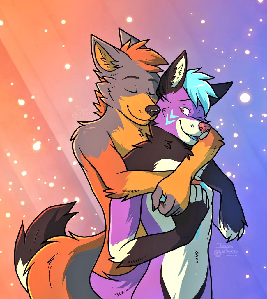 Hugs go a long way to make someone's day 💕🫂

Ko-fi Commission for Ray_Lorian/SlyJadeFox