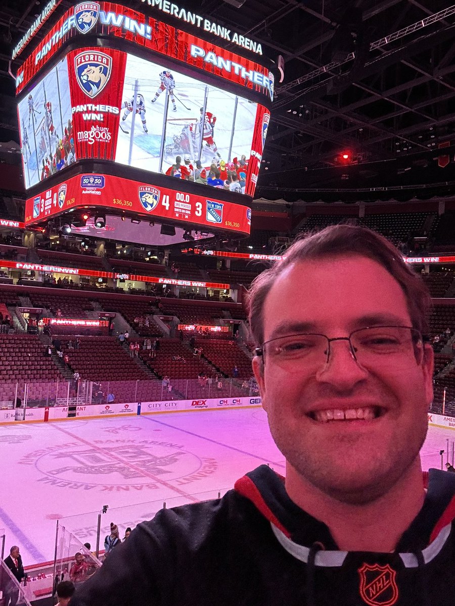 TheGoochSpot's tweet photo. CATS WIN!! Since I wont be at the game tomorrow this will conclude 2023 for me with a 11-1 game attendance record! Just unbelievable hockey being played down here in @AmerantArena and I am happy to be a big part of it!
#timetohunt #amerantbankarena #goodluckcharm https://t.co/gXwrRJVR8q