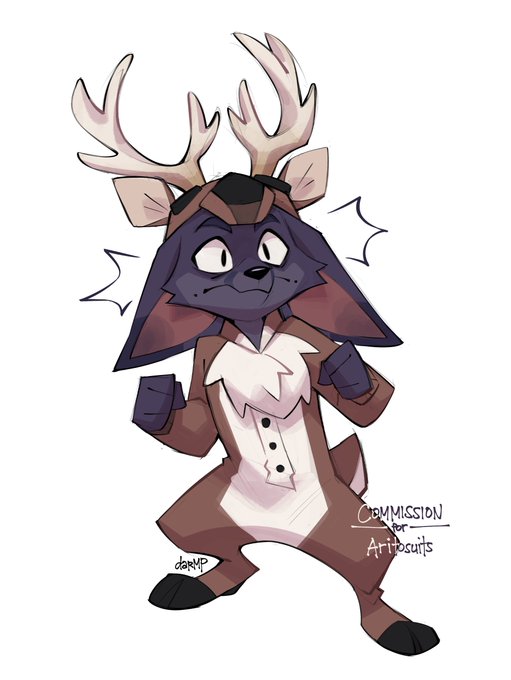 「reindeer antlers reindeer costume」 illustration images(Latest)