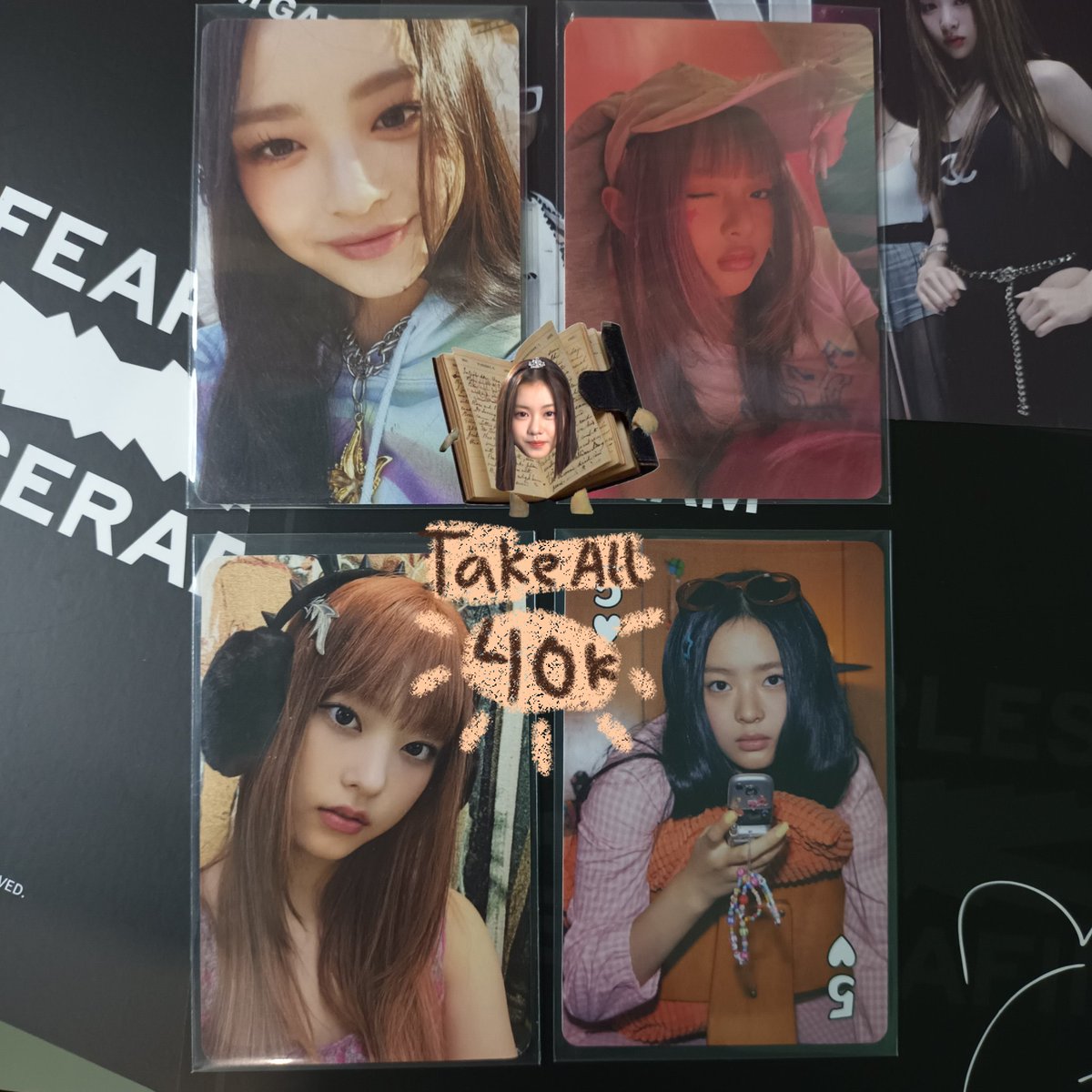 ･:∴ want to sell — new year sale🎉

💭 aab poca hanni &amp; haerin newjeans
📍 sukabumi, jawa barat
🛍 qriss, shopee &amp; tiktokshop
✔️ inc. all | cod &amp; keep, dp 50%
🎉 harga per each ⬇️

 tag: x photocard hanni haerin new jeans omg sg23 tahun baru  murah wtb | help rt!! thank youu♡