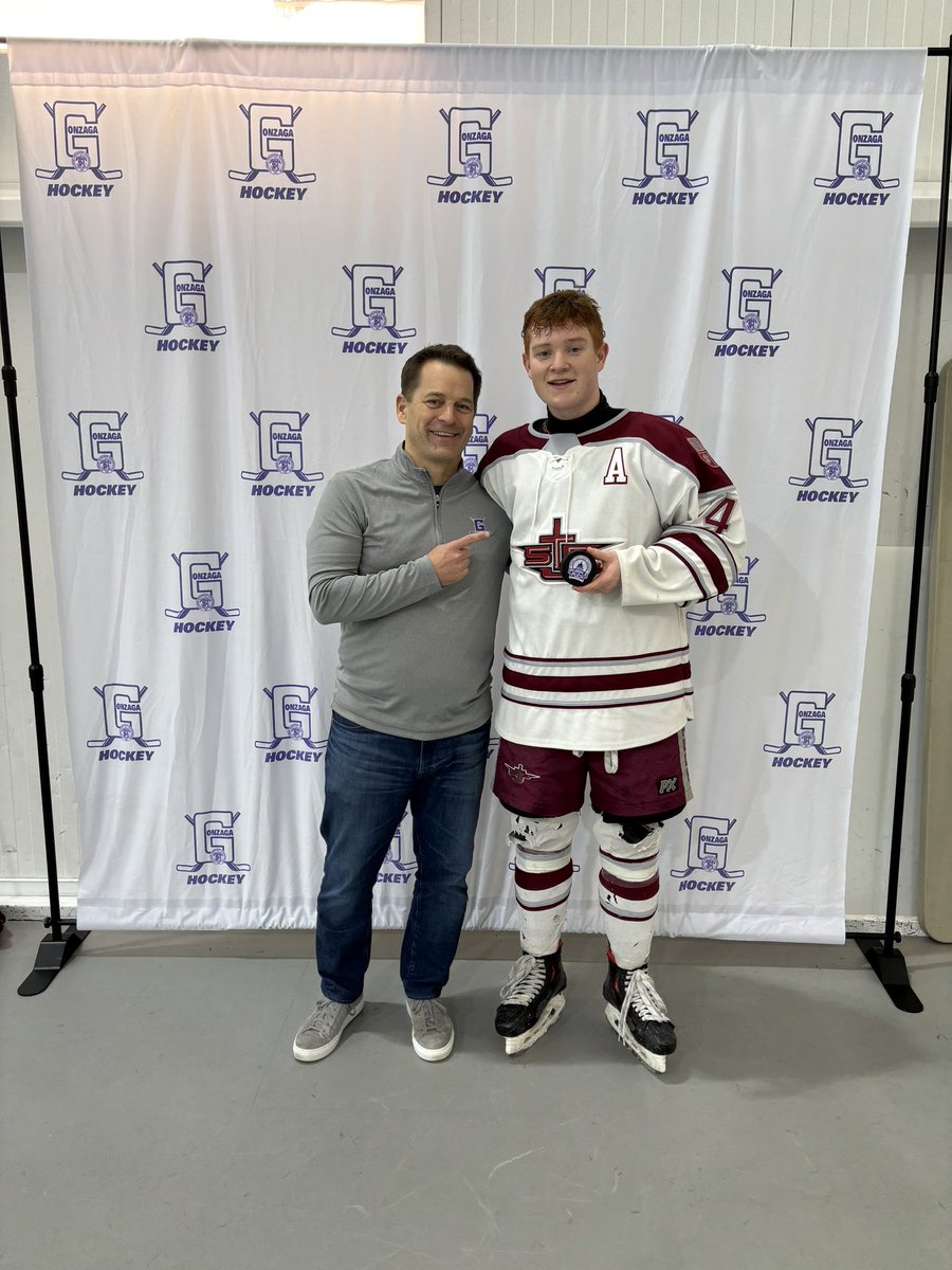 St. Joe’s Prep Hawks win the Purple Puck Prep Division CHAMPIONSHIP for the second consecutive year. Brayden Collins is ⭐️ of the game with the game winning goal in Hawks 2-1 win over Gonzaga Eagles #AMDG #MenForOthers #OneTeamOneFamily