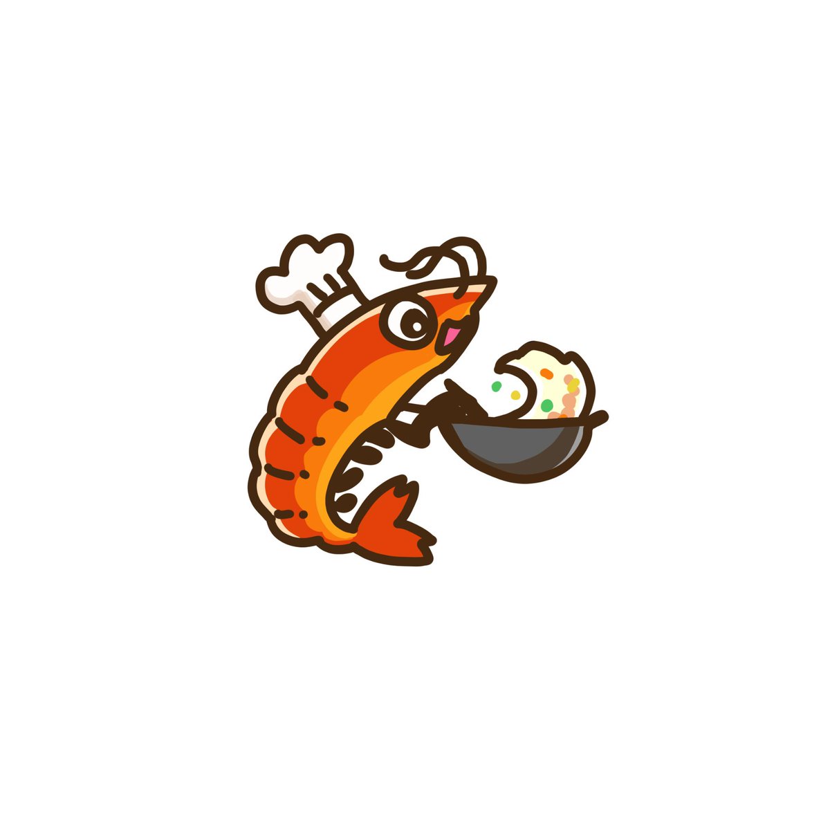 ryonello's tweet image. a shrimp fried this rice !!