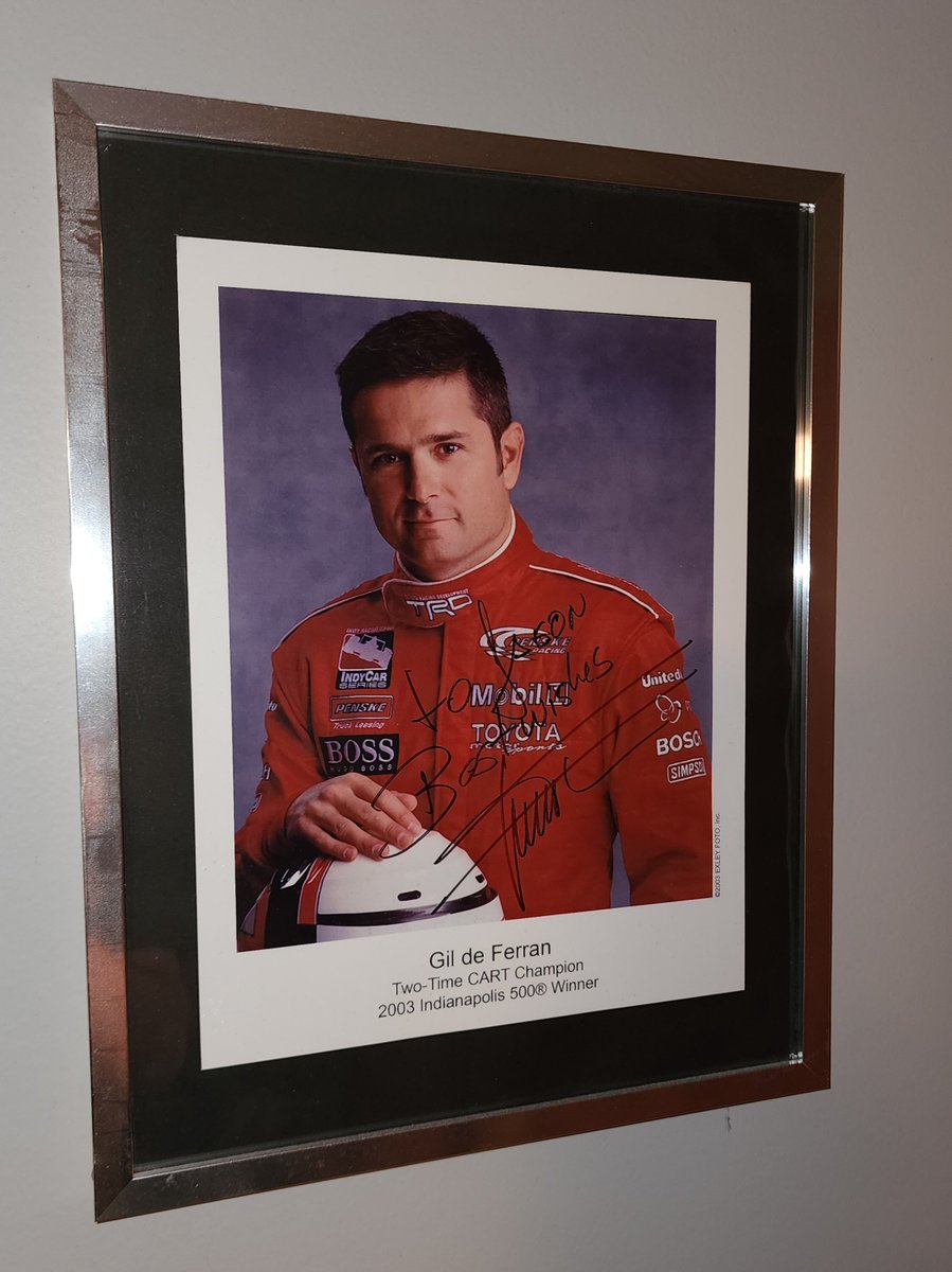 @marshallpruett I don't autograph hunt, but this one had to happen. I'm glad it's been hung up for close to 20 years, and will be so for the rest of my days.
#RIPGil