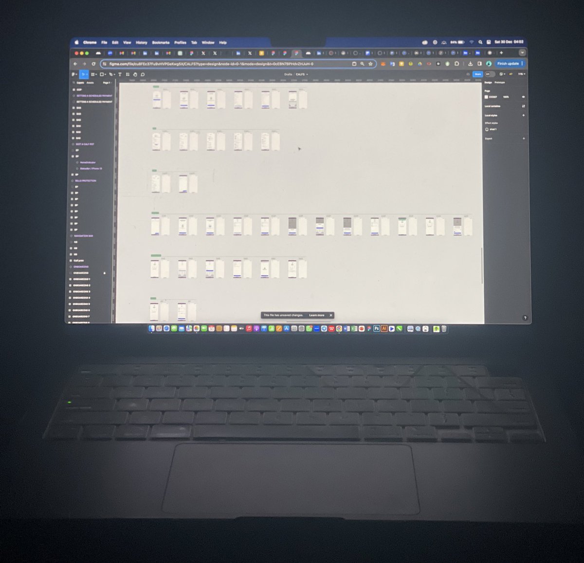 TheTGEmmanuel's tweet photo. Still up pushing pixels on figma,
design twitter, what is keeping you up?
#pushingpixels
#productdesign
#designer https://t.co/A6BTdYRDOW