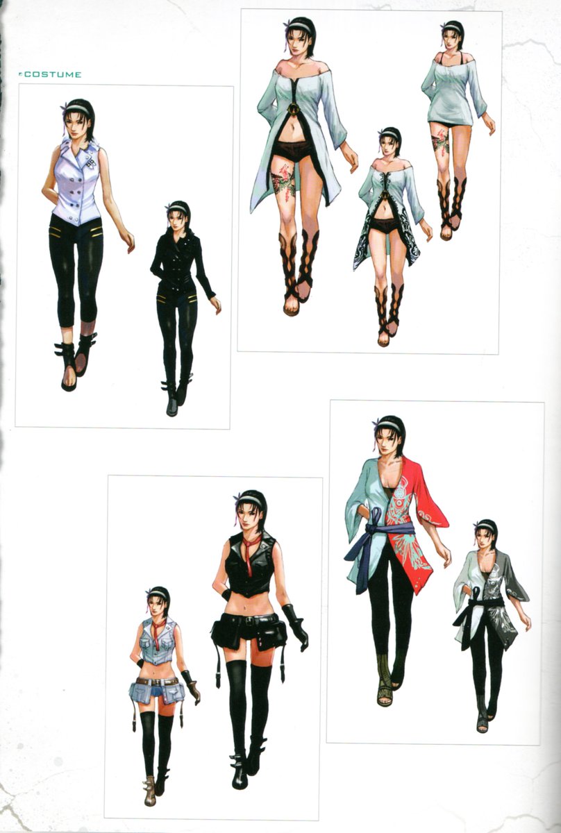 Concept art by Jun Kazama in Tekken Tag Tournement 2