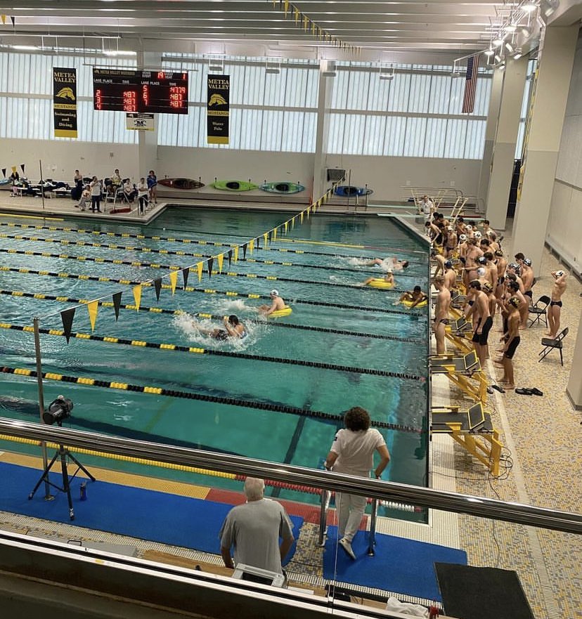 MVswim's tweet photo. The boys had a great time at the meet against Lake Park today highlighted by the inter-tube relay! Solid swims all around as we continue our training. https://t.co/Ntl5Ieb1X5