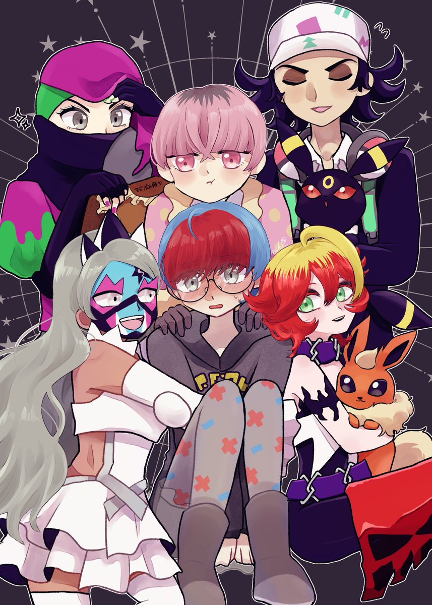 geminico02's tweet photo. #今年も残りわずかなのでお気に入りの4枚を貼る
ウオオーッ！！(下期の絵が)ないんだい！！でもめざポケやリコロイに登場したミブちゃんたち…なんてかけがえがないんだい…(情緒不安定) https://t.co/In9If5izm0