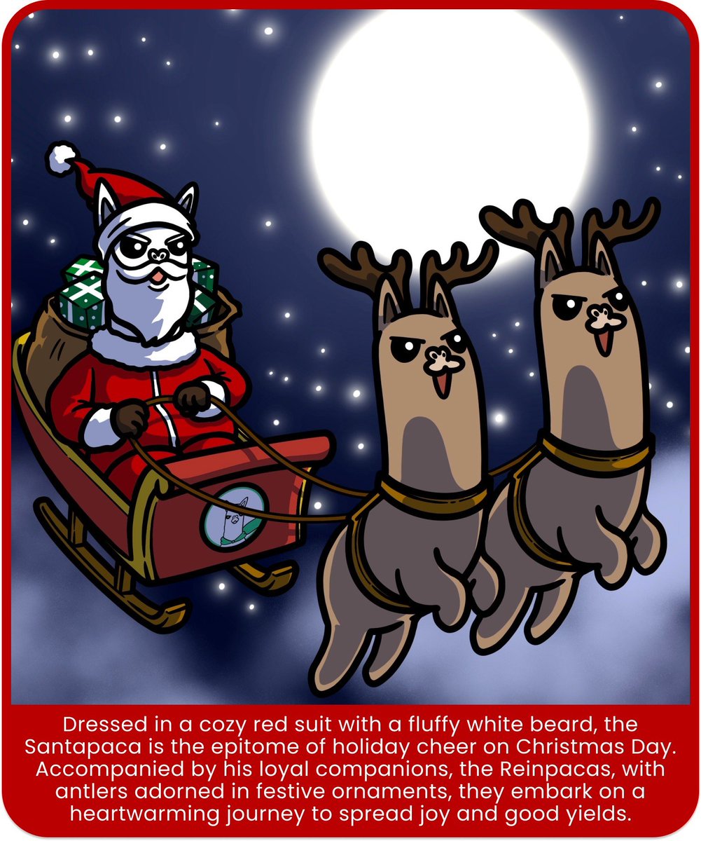 The Christmas Day NFT is now available to claim. 🎁 Any user who staked any amount of ALPACA on the new Governance Vault by Wednesday, 27th December 2023 is eligible for one. Claim now: galxe.com/alpacafinance/… #NFT #BNB #BNBChain #DeFi #Christmas