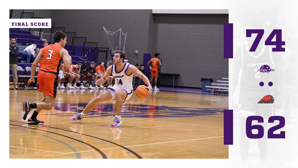 Prepare Today to be Champions Tomorrow 💭

Step 1 : Defeat Miami Hamilton ✅

Step 2: Defeat Albion (tip off 7pm) 12/30

Todays Stats: 
Snelling: 17pts, 12rbs, 5ast 
Crall: 14pts 
Rogers: 11pts, 9rb 
Martin 8pts, 13rbs
Ray: 11 Points, 5ast 
Stammen: 🔒🔒

#TeamEffort #StackWood