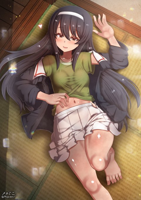 「お前の好きにしてもいいぞ…」 麻子ちゃん…😤! !  これでまたあんこうさんチームのコンプリートですね✨