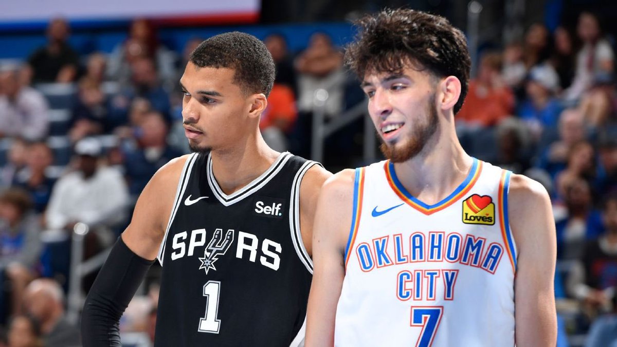 NoSznOff's tweet photo. Chet Holmgren is the FAVORITE to win Rookie of the Year (-220) over Victor Wembanyama (+150)

Anyone surprised? https://t.co/IIlQSUKa8u