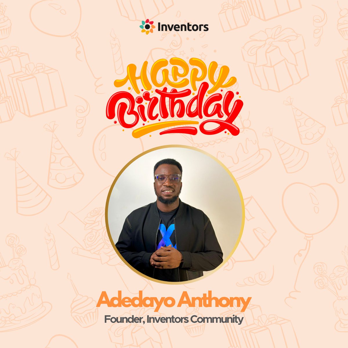 D_INVENTORS's tweet photo. Yayy!!!🥳🎊
Happy Birthday to Our Community Founder @Tonykay_Noni❤️🥰
We appreciate your effort and commitment towards this community
We hope this new year brings you unending Joy and Happiness
#inventors #founder #joy #happiness #peace
#birthday #tonykay
#inventorscommunity https://t.co/HaEogf9OdN