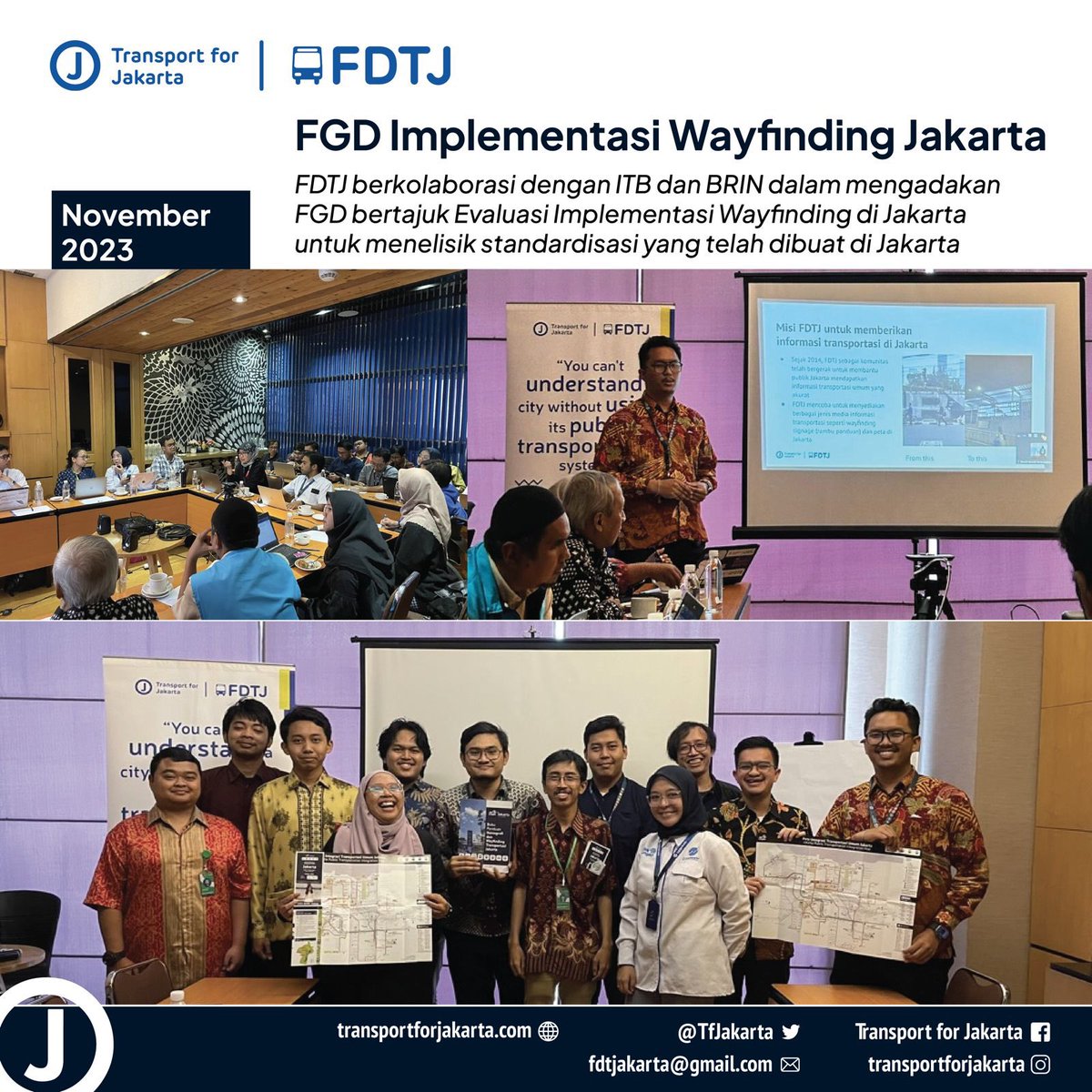 TfJakarta's tweet photo. Apa pesan-pesan dan harapan teman-teman ke FDTJ untuk tahun 2024 nanti? Yuk sumbangkan suaramu di reply ya!
#fdtj #transportforjakarta https://t.co/v1mxekZe6k