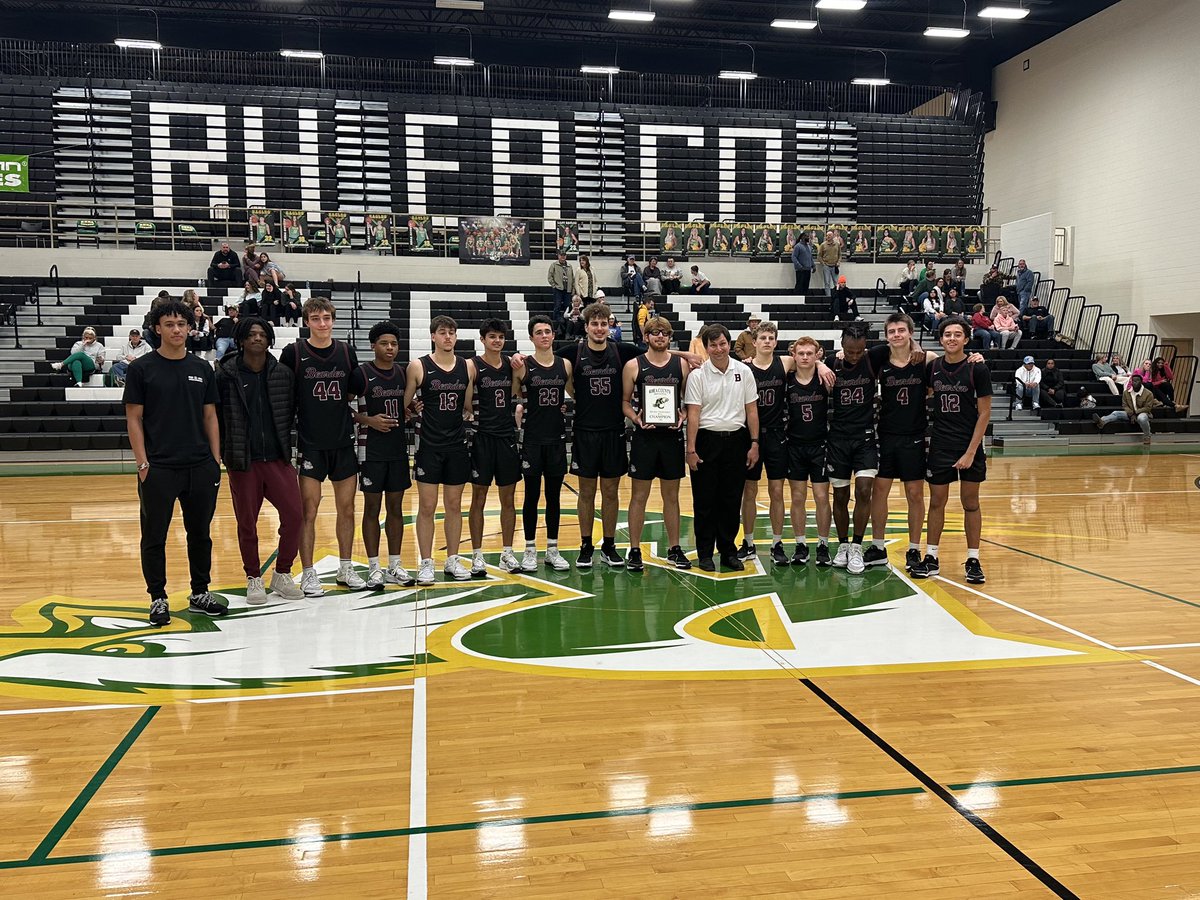 Dawgs fought hard in a tough spot. Came out on top in the finals. #ADawgsLife Bearden Dawgs 66 Rhea County 55 Congrats to our All Tourney players: Justin (MVP) @justin1nordin Sean @capshaw_sean Drew B @BrillhartDrew King @kstephney1