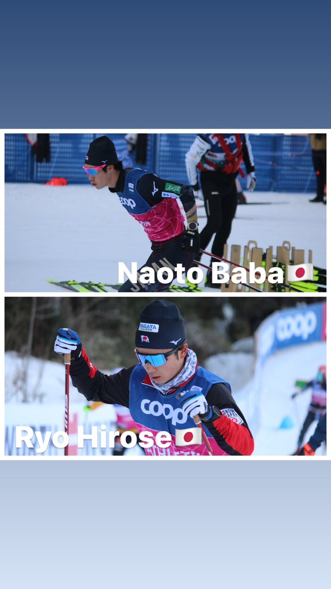 body_reset6's tweet photo. Tour de Ski 
12/30（土）Toblach🇮🇹 
Sprint Free
馬場直人選手　21時1分45秒start
広瀬崚選手　　21時2分45秒start

@bn_ski0720 
@hirose_xc 

#クロスカントリースキー
#日本代表
#ツールドスキー
#BodyReset6 https://t.co/NmNViSd8vs