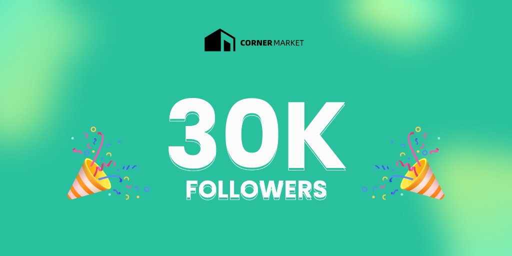 CornerMarketApp's tweet photo. We hit 30K followers! 🥳 

We're celebrating this milestone with special #Giveaways on @SeiWhatBot & @Galxe. 

Visit https://t.co/OpDmNYEzL0 and https://t.co/QPpNNYFDe4 to claim your exclusive gifts! 🎁

Thank you for being part of our amazing community. Let's keep building together!  🚀