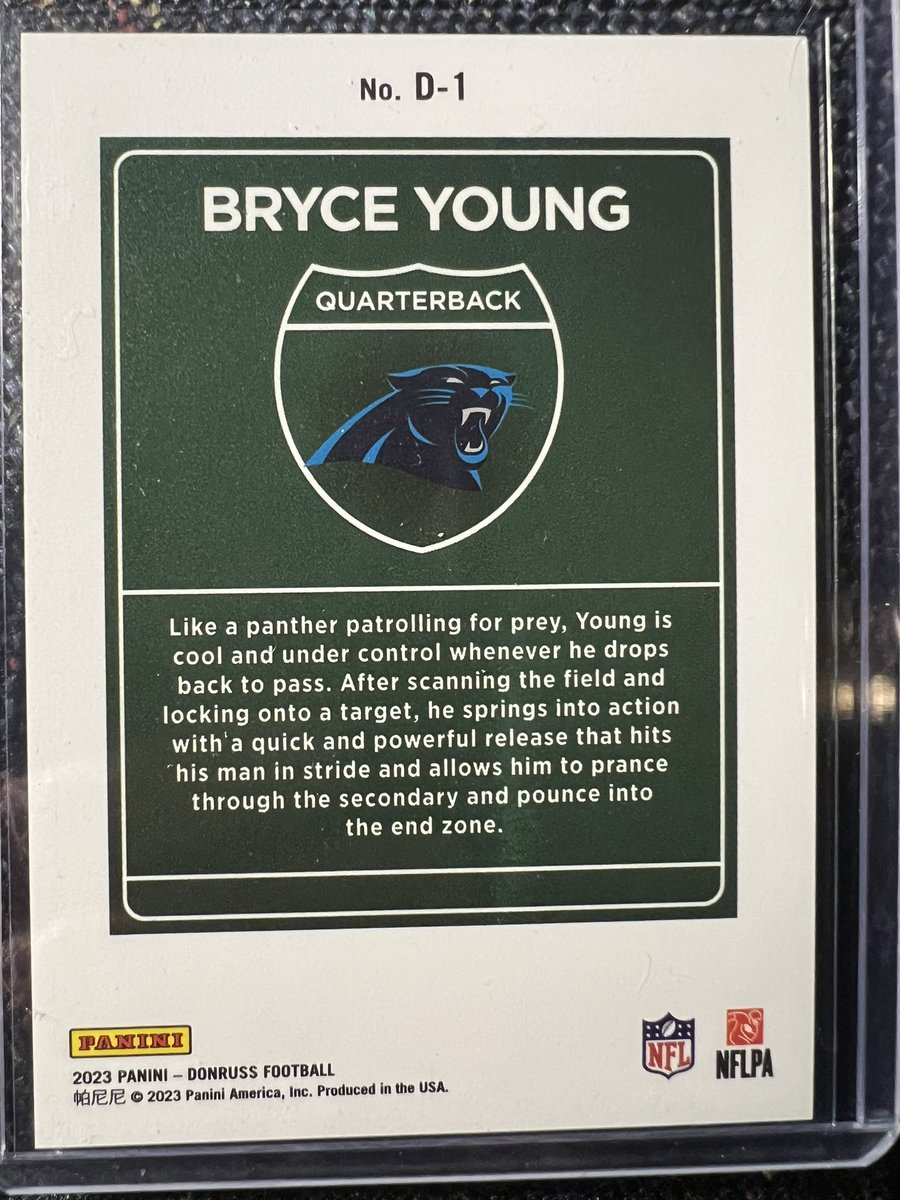 dustinbennett76's tweet image. Just pulled a #Donruss #BryceYoung #Downtown RC. 
I’ll take $350 BMWT 

@sports_sell  @Hobby_Connect @CardboardEchoes