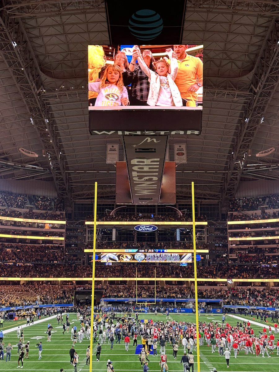 THE University of Missouri.

Your 2023 Cotton Bowl champs.