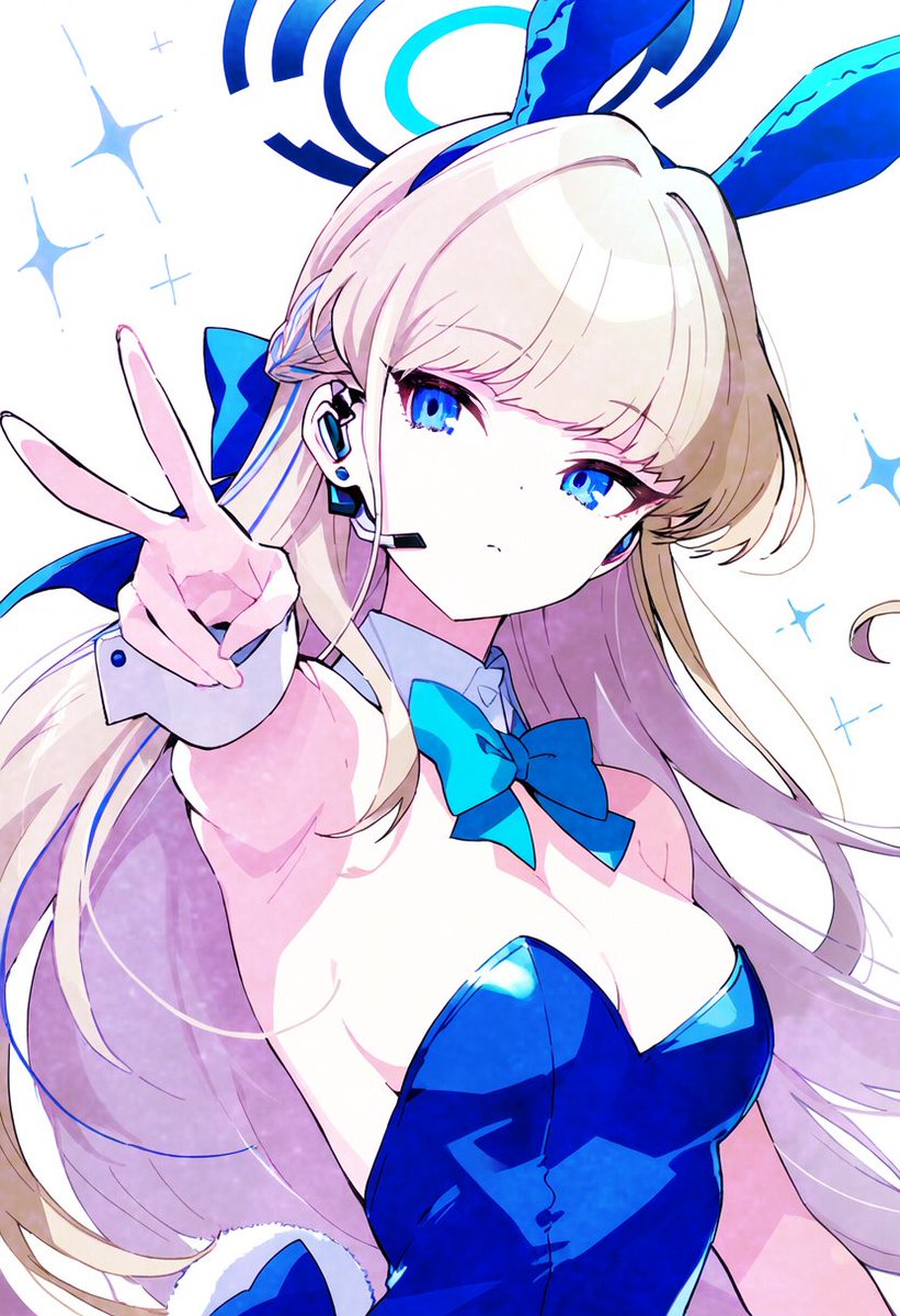 飛鳥馬トキ(バニー) ピースピース #ブルアカ #BlueArchive