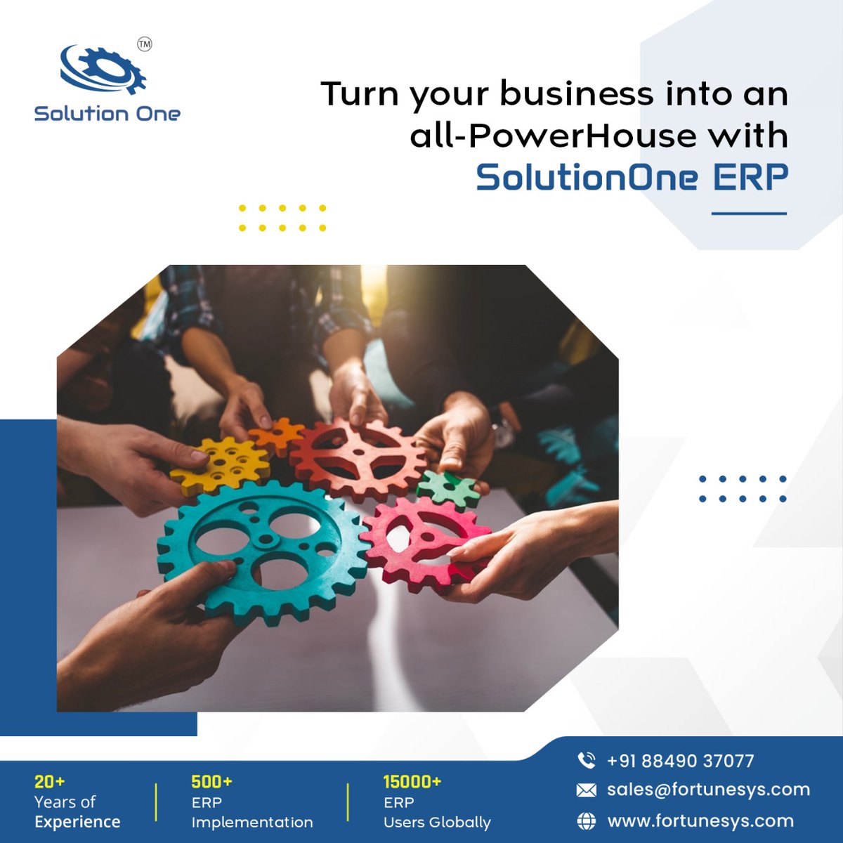 SolutionOneERP's tweet photo. "One Platform. Boundless Possibilities. Elevate Your Enterprise with Solution One ERP! 🌐✨
.
.
.
#SolutionOneERP #EnterpriseSolutions #BusinessAutomation #Enterprise #BusinessIntegration #ERPSoftware #Efficiency #SolutionOne #DigitalTransformation https://t.co/nWeOx6jLVv