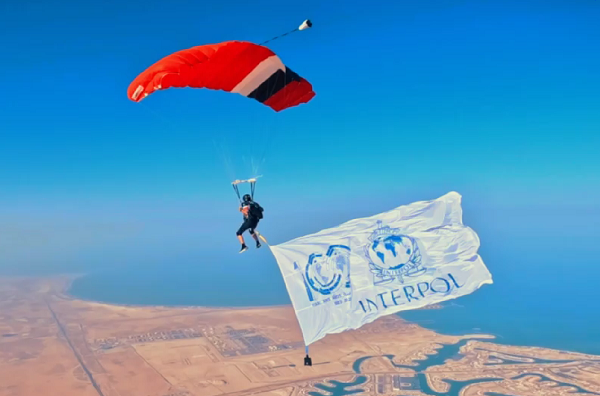 INTERPOL_HQ's tweet image. To celebrate our centenary year, member countries held countless special events and took INTERPOL’s flag to the most incredible locations. 

It has been a year to reflect on how far we’ve come since 1923, and chart a clear path for our future.

#INTERPOL100 #ForASaferWorld