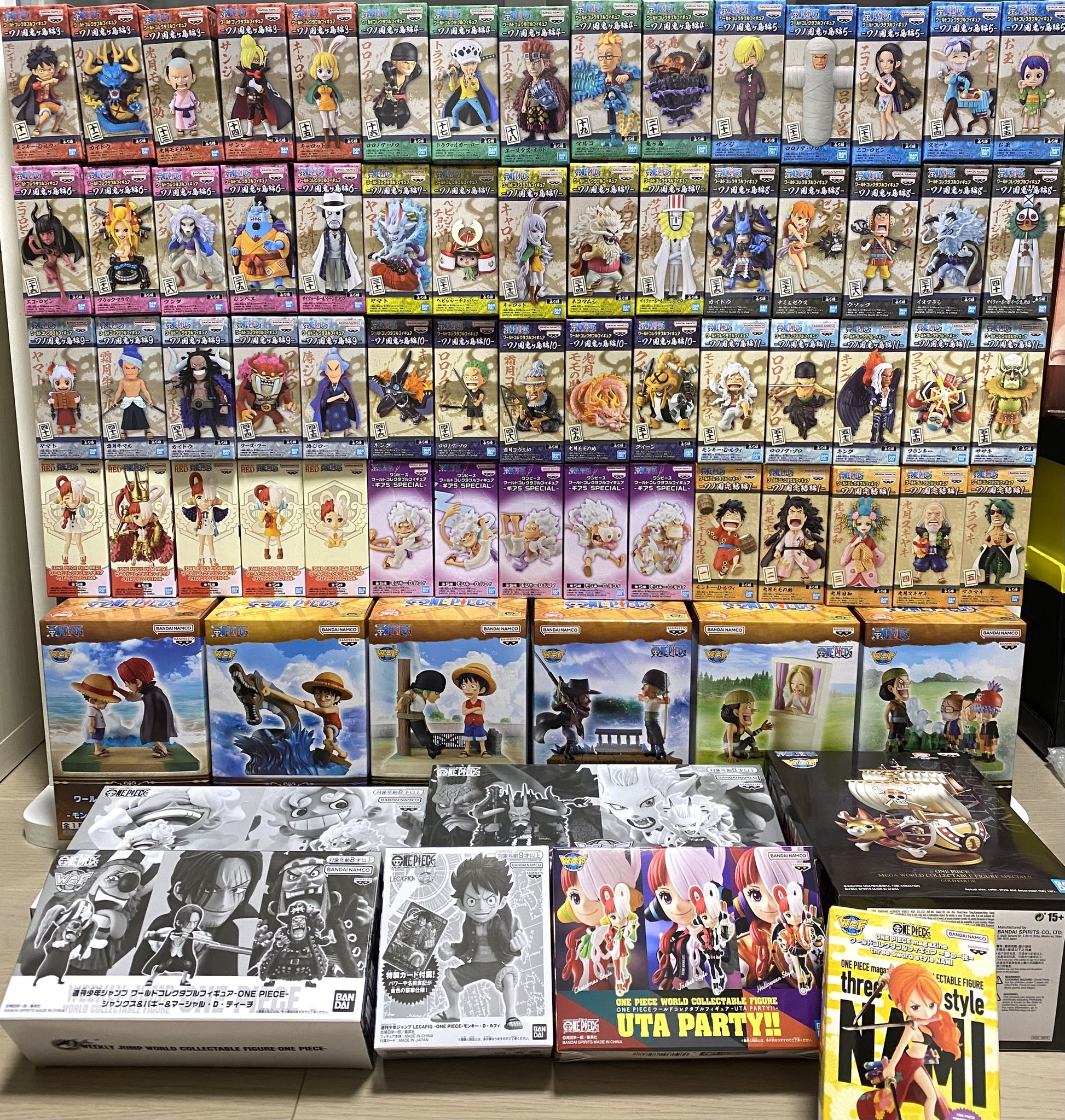 ワンピース ワーコレ ログスト 4セット京様 リクエスト 8点 まとめ商品