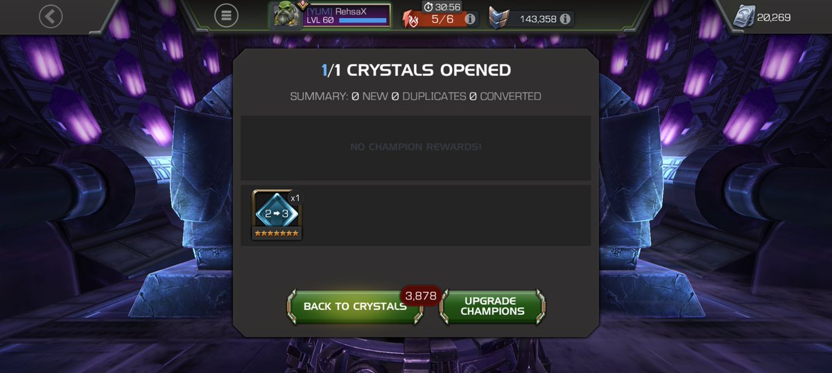 Rehsa82's tweet photo. Well, 1400 units, 60 or so revives and first run of necropolis is done. 🤮 Rewards as usual, definitely not what I wanted from 2 Titan crystals
@MarvelChampions @Kalantak_art https://t.co/vSuGyTognW