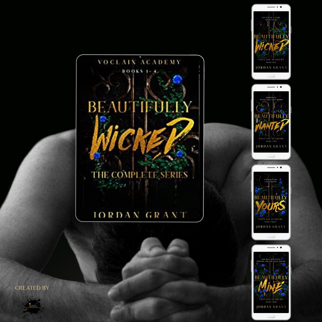 Beautifully Wicked: The Complete Series: Voclain Academy Books 1 - 4 by Jordan Grant 
#boxset #voclainacademy #jordangrant #beautifullywicked #bullyromance 
GR: goodreads.com/.../61383108-b…
Amazon 
 amazon.com/dp/B0B4V2ZWCD/
