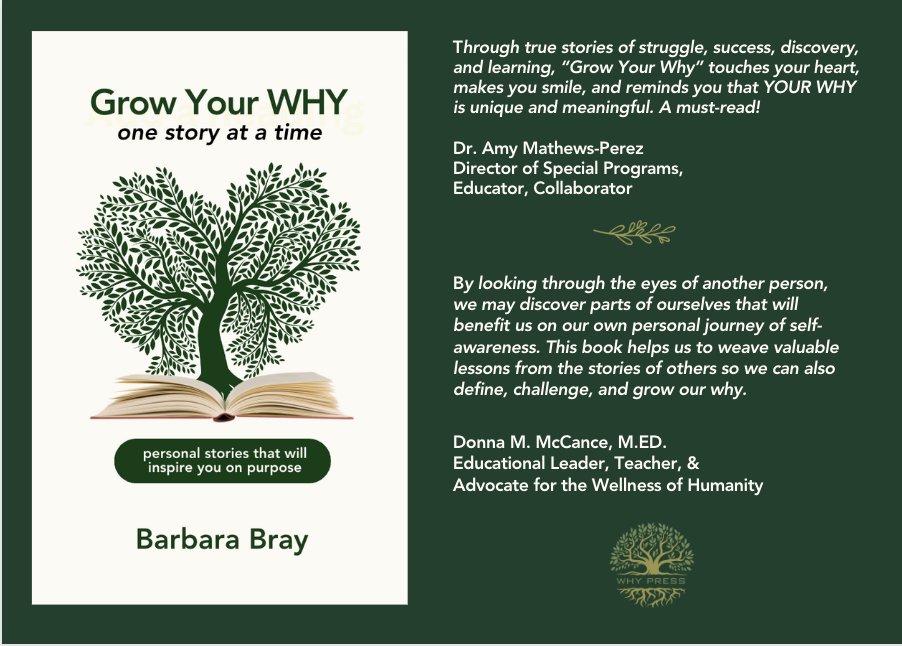 #teachpos #slowchat #3 Best ever is stories 23 awesome authors shared in my new book, Grow Your Why.@Shapiro_WTHS @Celyendo @JillDuBois22 @MrsHayesfam @WalterDGreason @Hedreich @mcdonald_kecia @Rdene915 @Tracibrowder @sarahdateechur @sheldoneakins @StephRothEDU @jdeborahklein