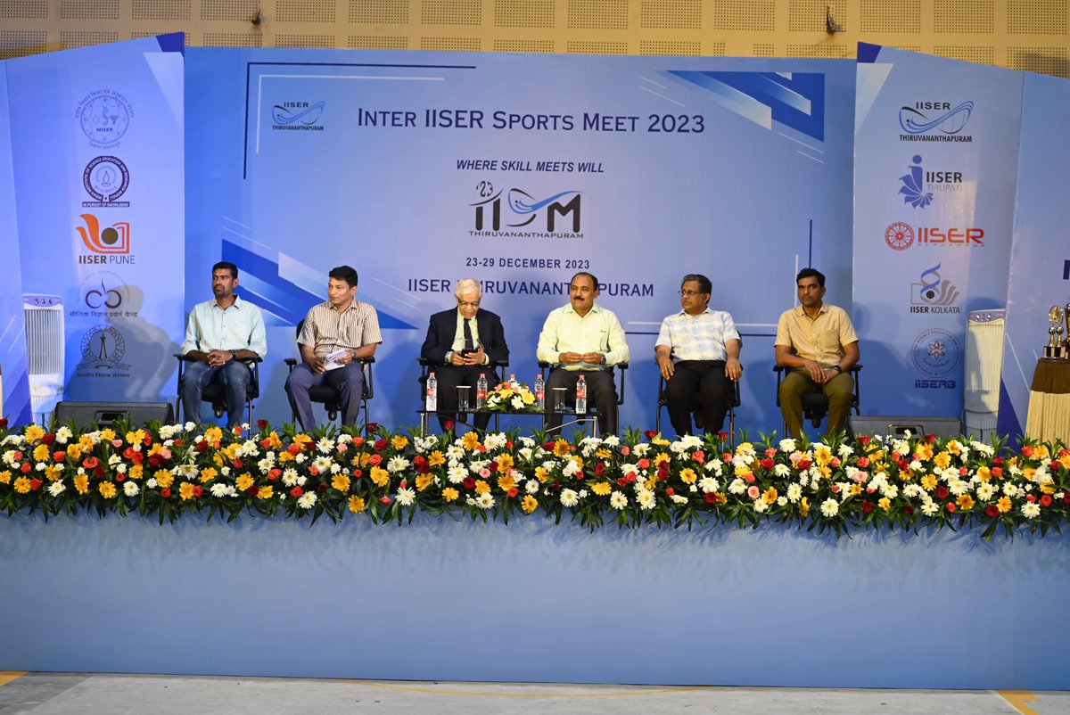 tvmiiser's tweet photo. Photos from the Closing Ceremony of IISM 2023 hosted by IISERTVM, part 1.
@Iisertvm_sports
#IISM2023 #lISc, #lISER, #isertvm, #Niser, #CEBS https://t.co/iQlJ58cu4F