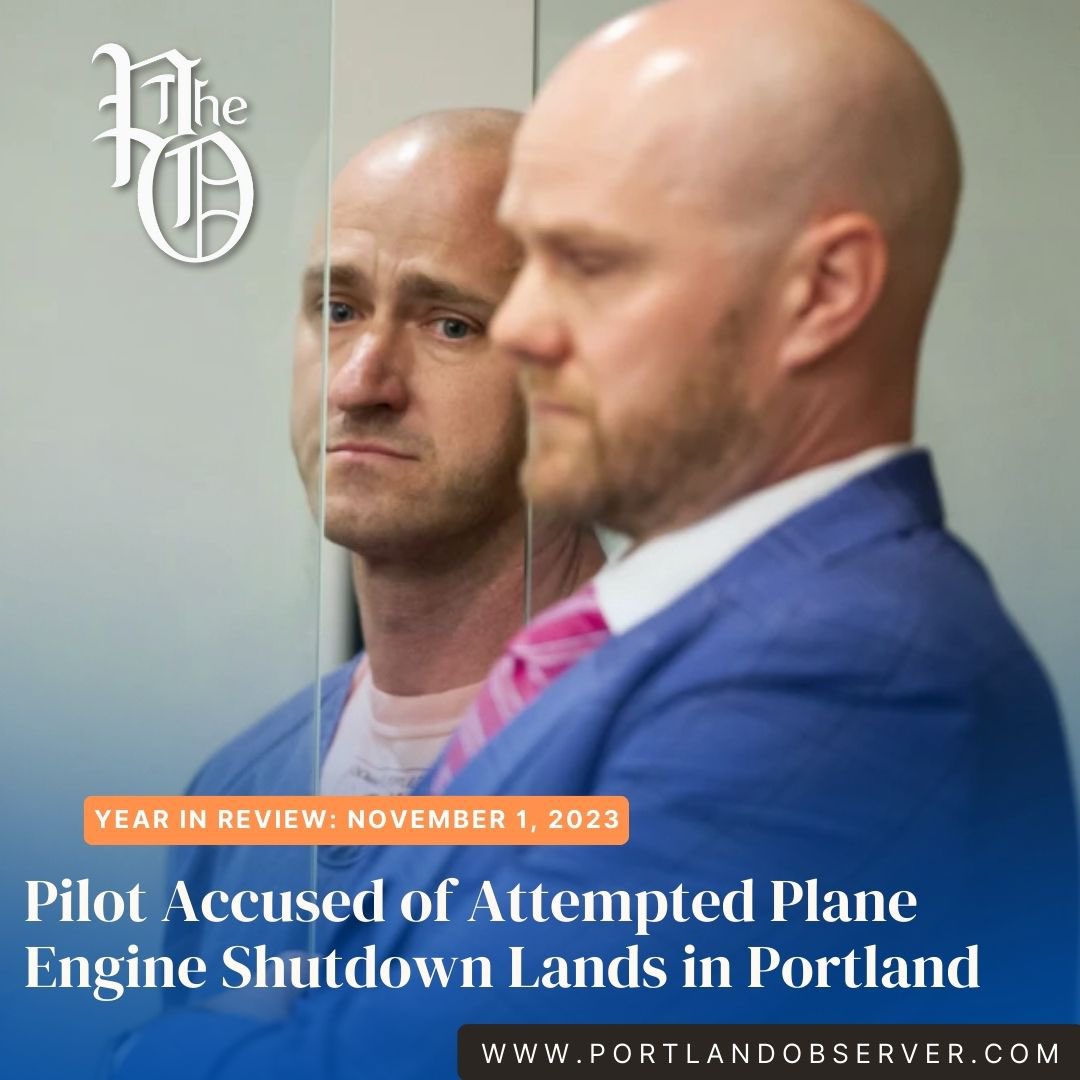 November 2023 in Review 

Check out our “Year in Review” in the latest edition 

portlandobserver.com

(Dave Killen/ The Oregonian via AP)

#portlandobserver #poyearinreview #portland #2023 #pdx #oregon #alaskaairlines #horizonairlines #multnomahcounty