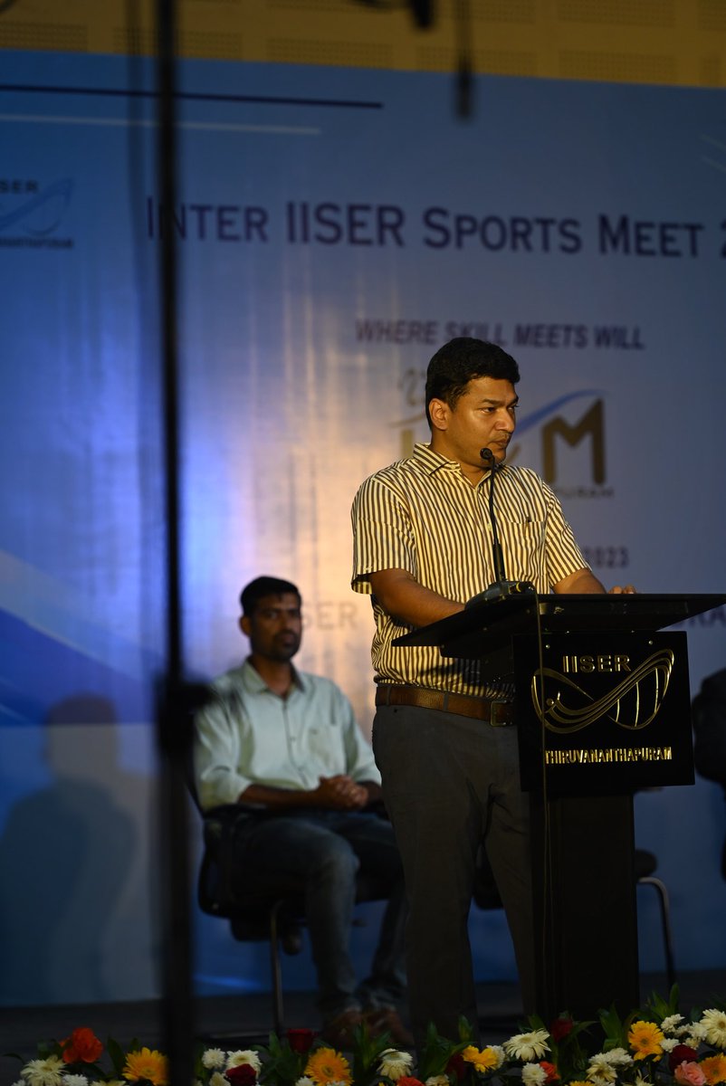 tvmiiser's tweet photo. Photos from Closing Ceremony of IISM 2023 hosted by IISERTVM. Part 2.
@Iisertvm_sports
#IISM2023
#lISc, #lISER, #isertvm, #Niser, #CEBS https://t.co/1i2SZMg90Y