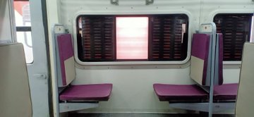 What Amrit Bharat Express looks like from inside
